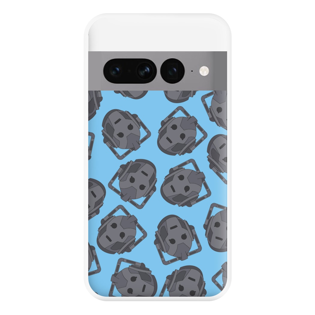 Cyberman Pattern Phone Case for Google Pixel 7 Pro