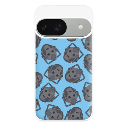 Cyberman Pattern Phone Case for Google Pixel 9 / 9 Pro