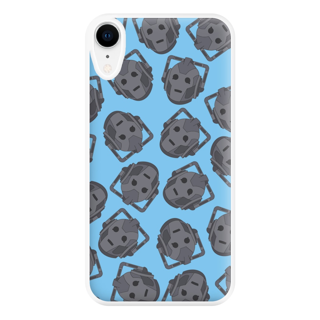 Cyberman Pattern Phone Case for iPhone XR