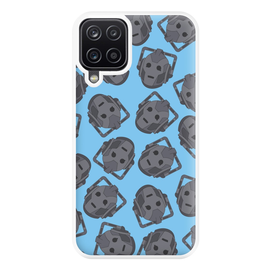 Cyberman Pattern Phone Case for Galaxy A12