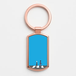 Music Walk - Doctor Who Rose Gold Keyring