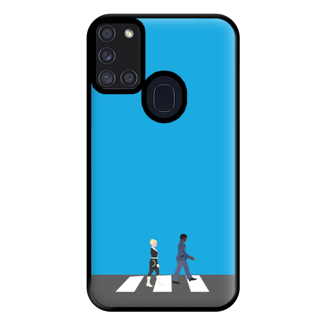 Music Walk - Doctor Who Phone Case for Galaxy A21s