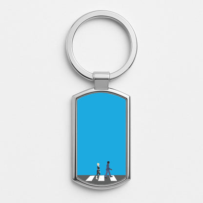 Music Walk - Doctor Who Silver Keyring