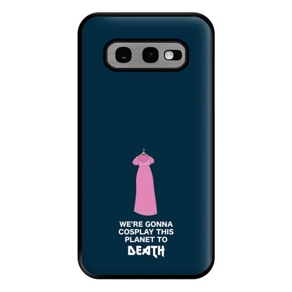 We're Gonna Cosplay - Doctor Who Phone Case for Galaxy S10e