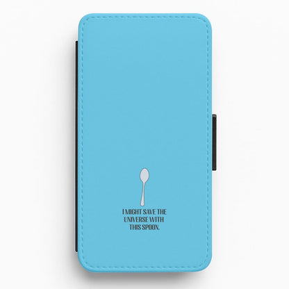 The Spoon - Doctor Who Flip / Wallet Phone Case