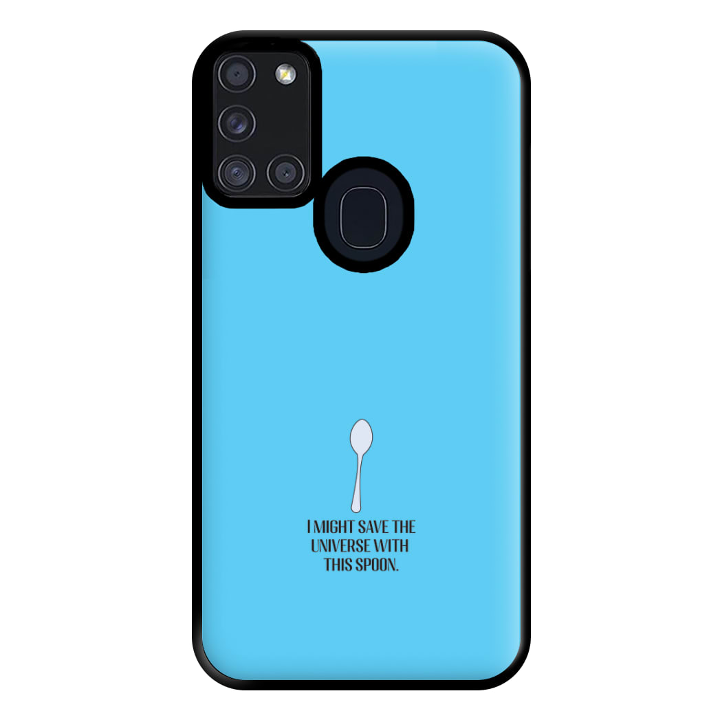 The Spoon - Doctor Who Phone Case for Galaxy A21s