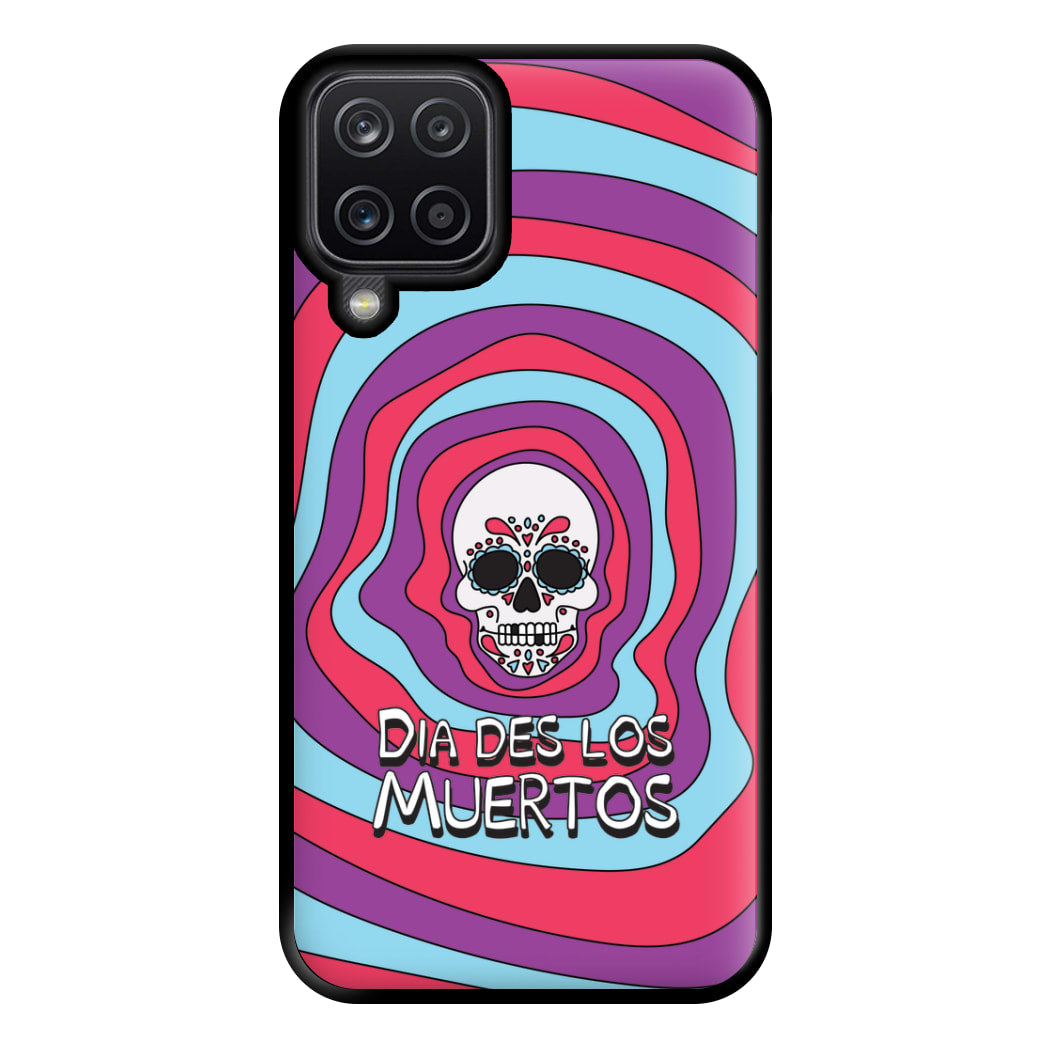 Dia Des Los Muertos Phone Case for Galaxy A12