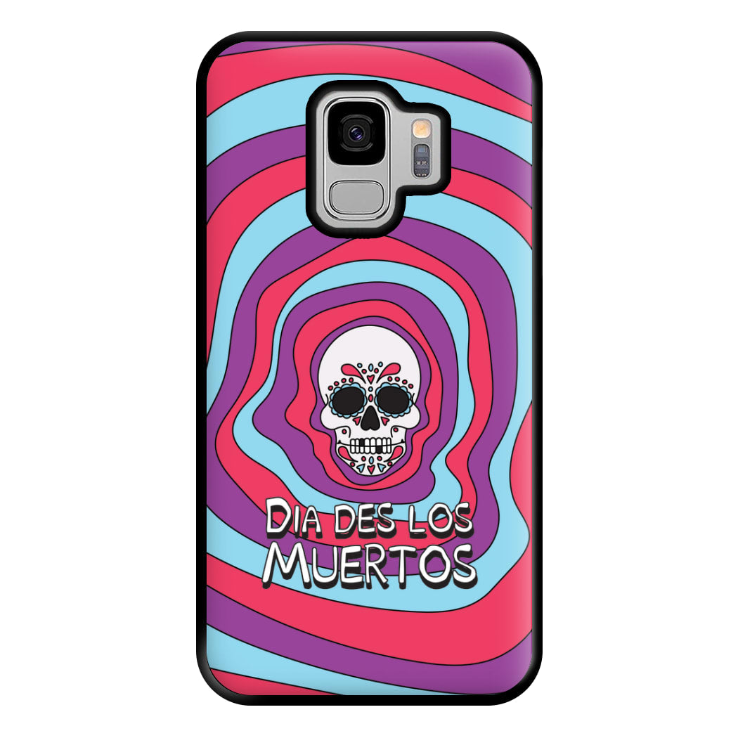 Dia Des Los Muertos Phone Case for Galaxy S9 Plus