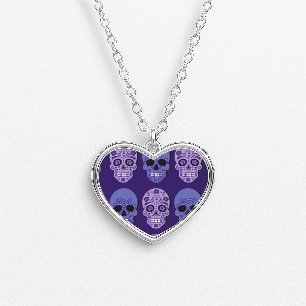 Pattern 3 Heart Necklace