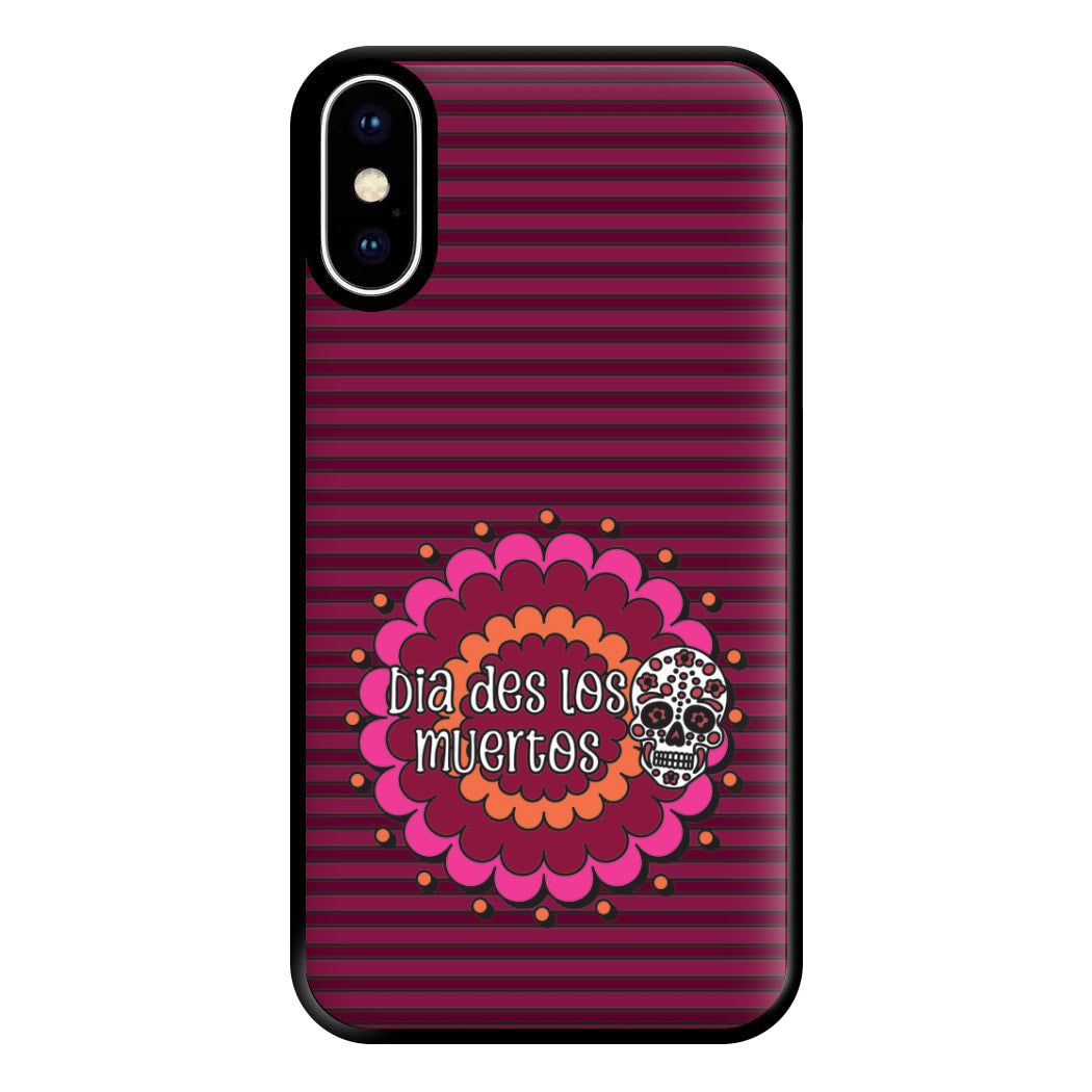 Dia Des Los Muertos 2 Phone Case for iPhone XS Max