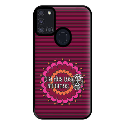 Dia Des Los Muertos 2 Phone Case for Galaxy A21s