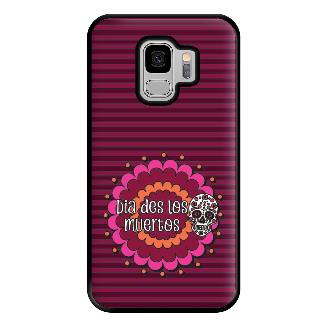 Dia Des Los Muertos 2 Phone Case for Galaxy S9 Plus