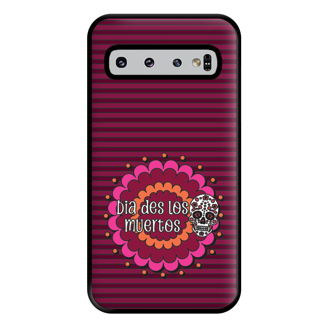 Dia Des Los Muertos 2 Phone Case for Galaxy S10 Plus