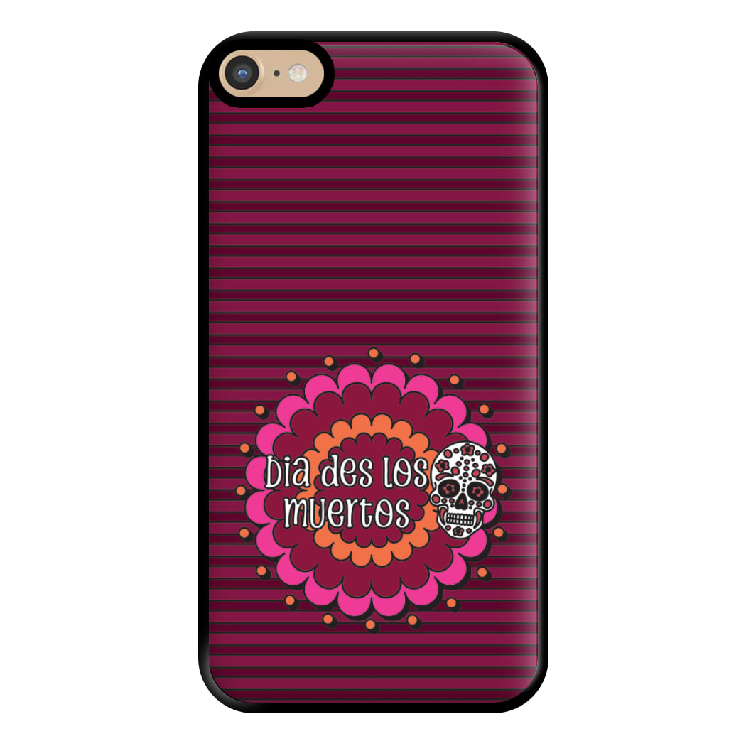 Dia Des Los Muertos 2 Phone Case for iPhone 6 Plus / 7 Plus / 8 Plus