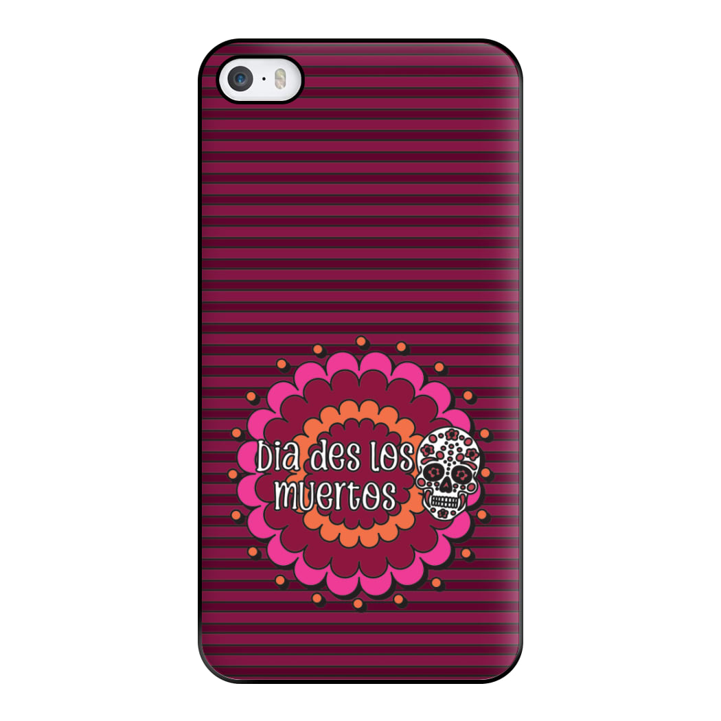 Dia Des Los Muertos 2 Phone Case for iPhone 5 / 5s / SE 2016