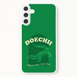 Alligator Bites Never Heal Collage Phone Case for Galaxy A37