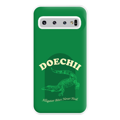 Alligator Bites Never Heal Collage Phone Case for Galaxy S10 Plus