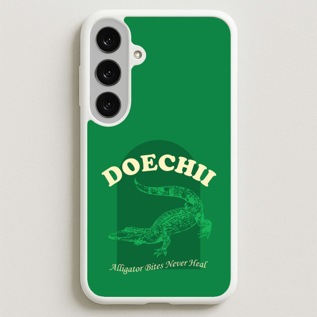 Alligator Bites Never Heal Collage Phone Case for Galaxy S25FE