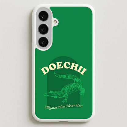 Alligator Bites Never Heal Collage Phone Case for Galaxy S25FE