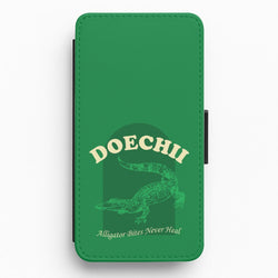 Alligator Bites Never Heal Collage Flip / Wallet Phone Case
