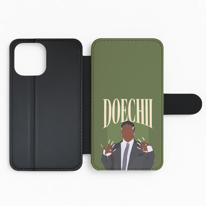 Rapper In Suit Flip Phone Case
