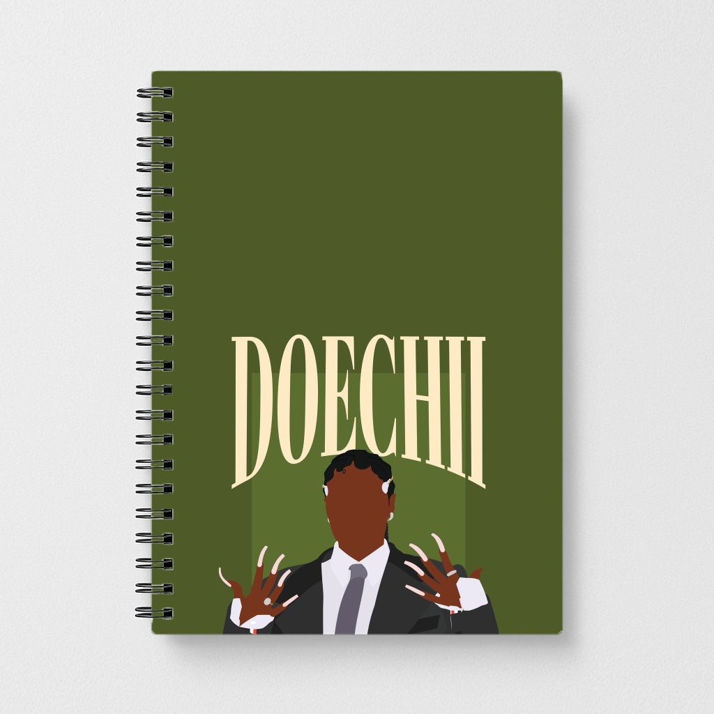 Rapper In Suit Notebook