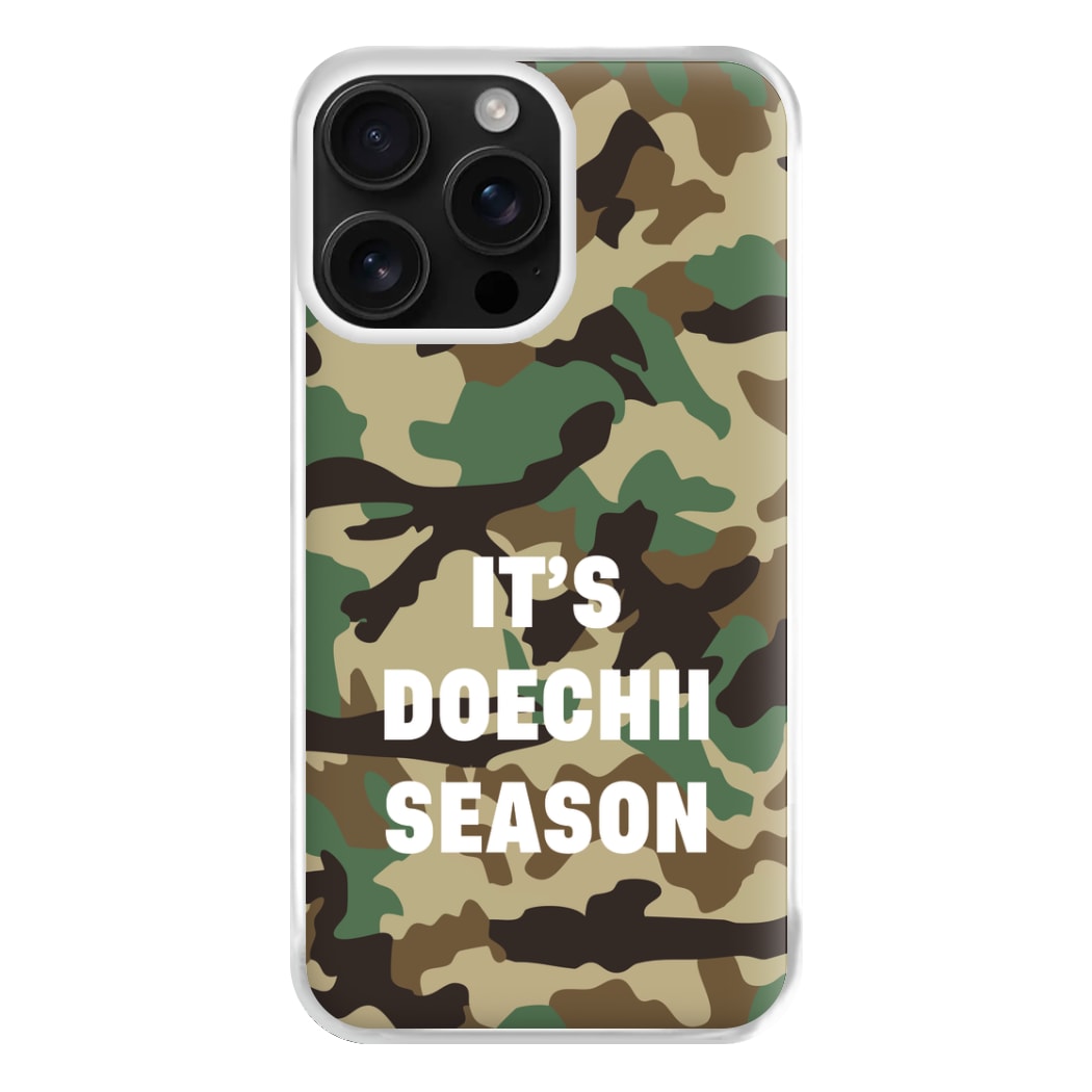 Camo Season Phone Case for iPhone 16 Pro Max
