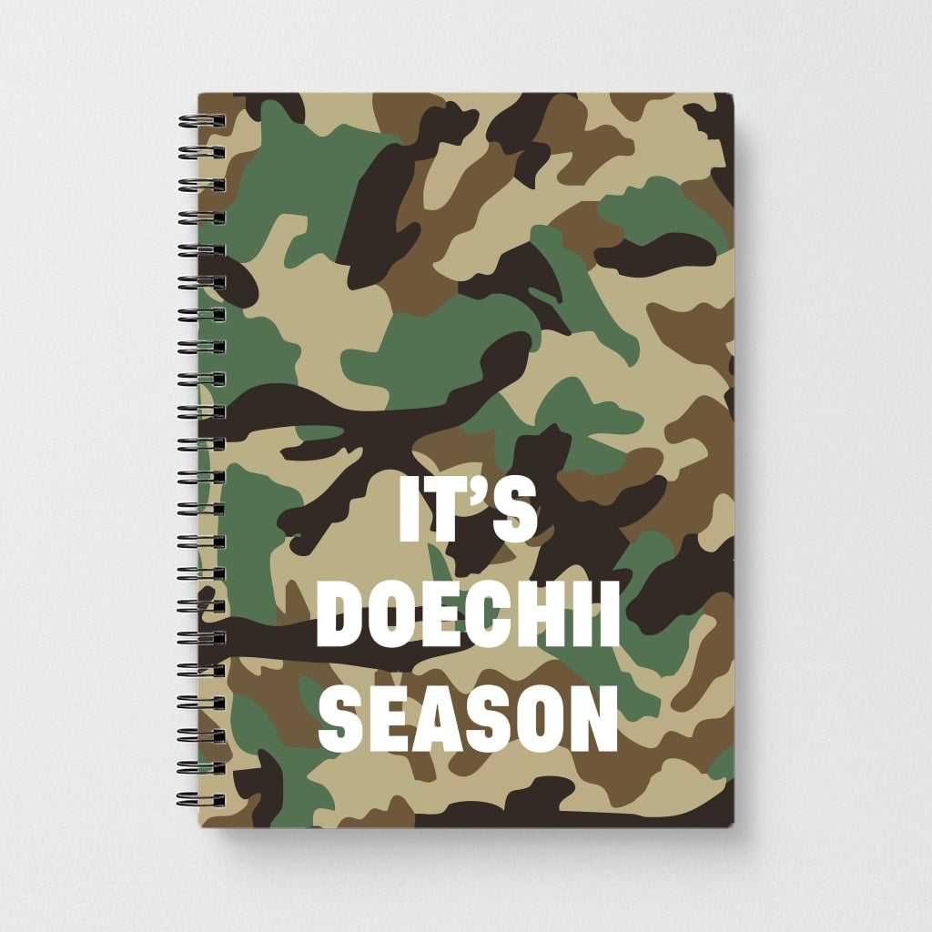 Camo Season Notebook