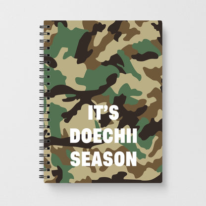 Camo Season Notebook