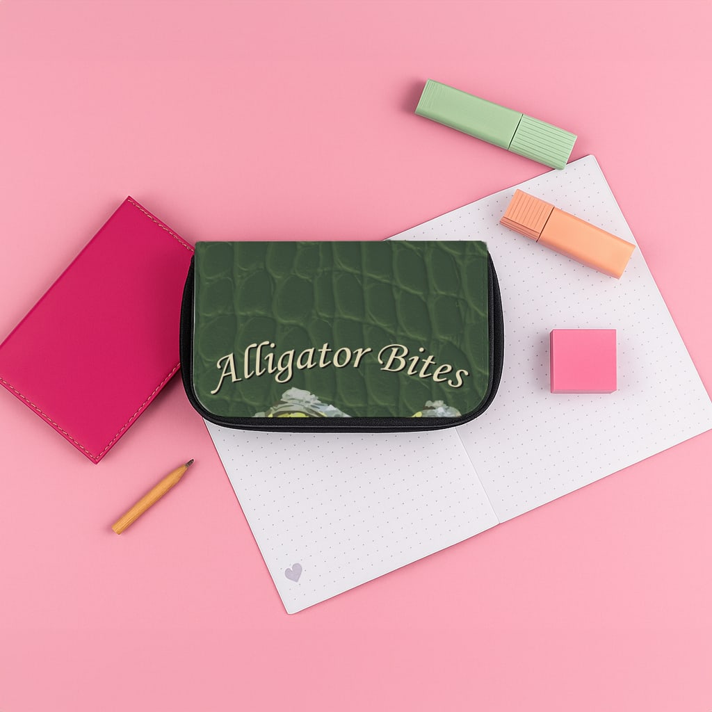 Alligator Bites Never Heal Pencil Case