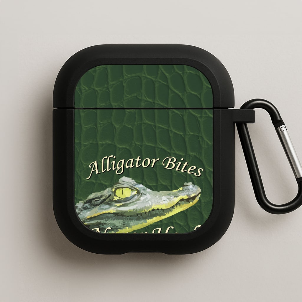Alligator Bites Never Heal AirPods Case