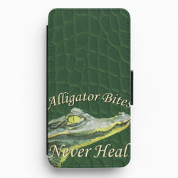 Alligator Bites Never Heal Flip / Wallet Phone Case