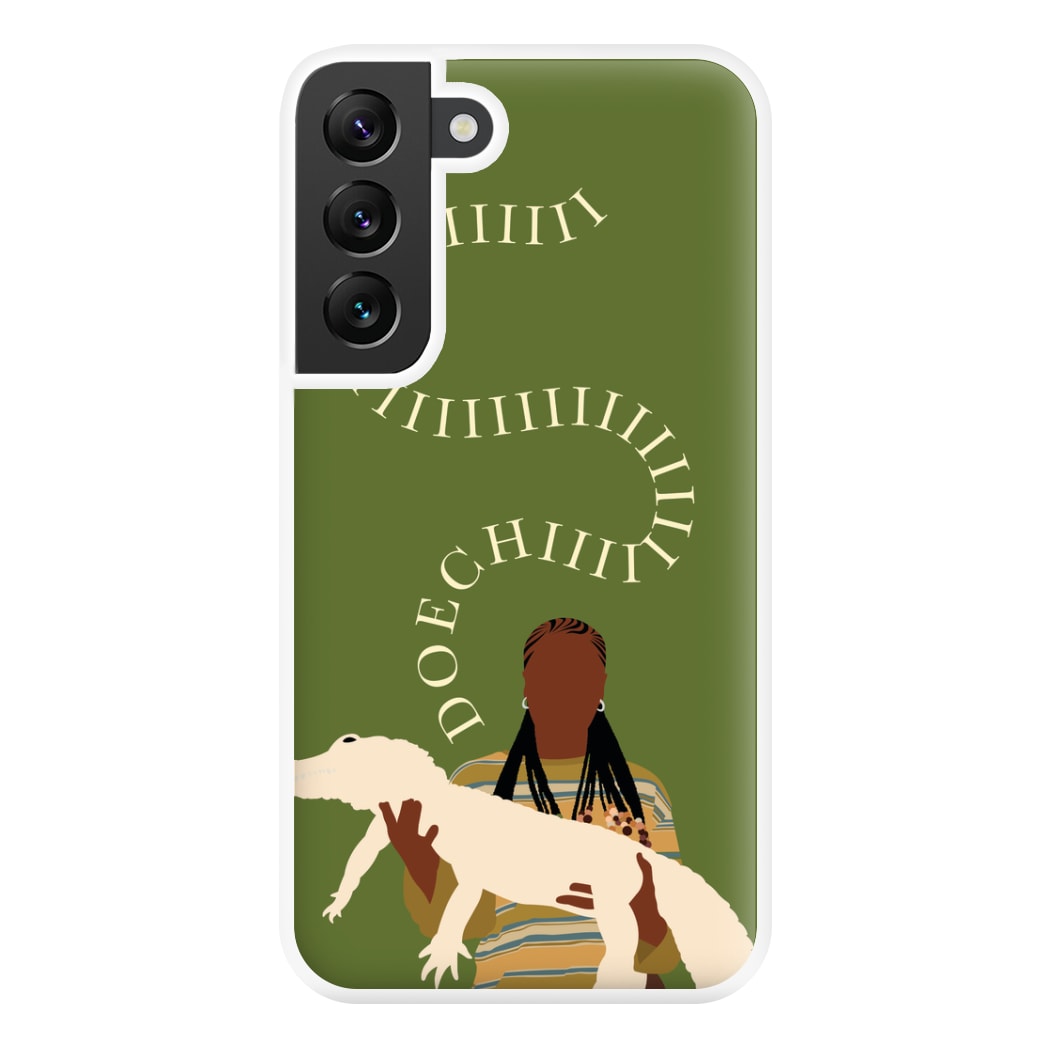 Rapper Holding Alligator Phone Case for Galaxy S22 Plus