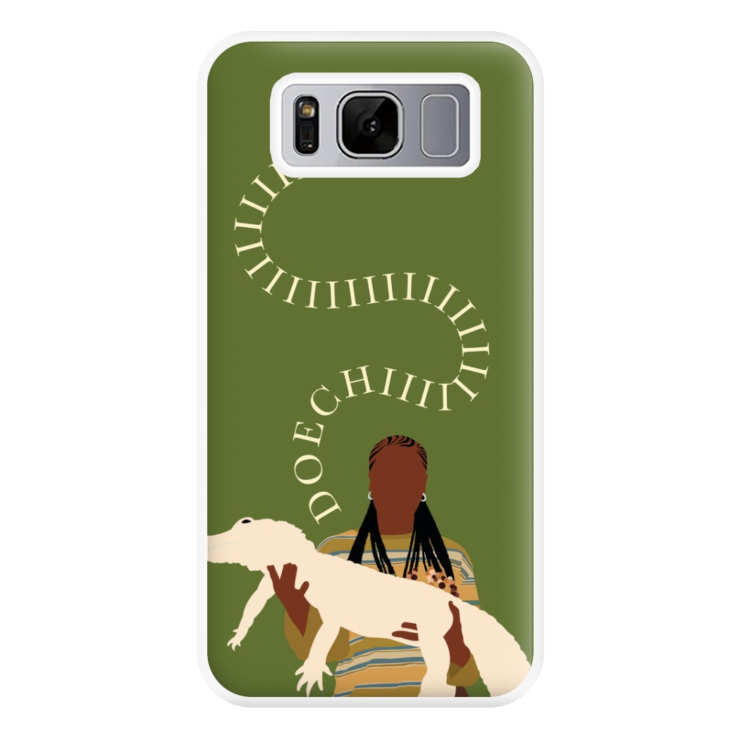 Rapper Holding Alligator Phone Case for Galaxy S8 Plus