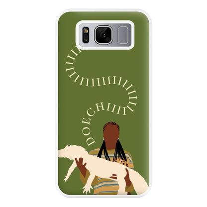 Rapper Holding Alligator Phone Case for Galaxy S8 Plus
