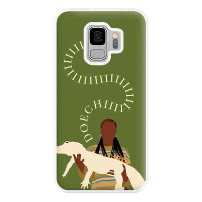 Rapper Holding Alligator Phone Case for Galaxy S9 Plus