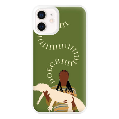 Rapper Holding Alligator Phone Case for iPhone 12 Mini