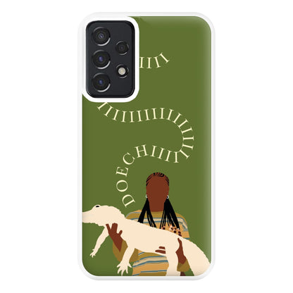 Rapper Holding Alligator Phone Case for Galaxy A52 / A52s