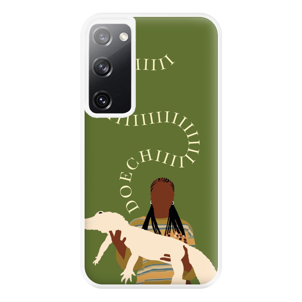 Rapper Holding Alligator Phone Case for Galaxy S20