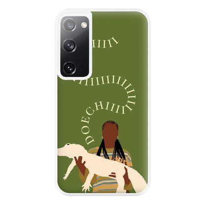 Rapper Holding Alligator Phone Case for Galaxy S20
