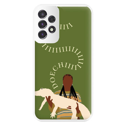 Rapper Holding Alligator Phone Case for Galaxy A53