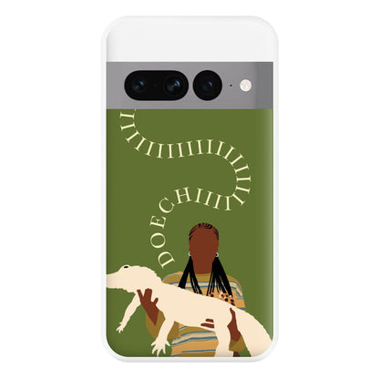 Rapper Holding Alligator Phone Case for Google Pixel 7 Pro