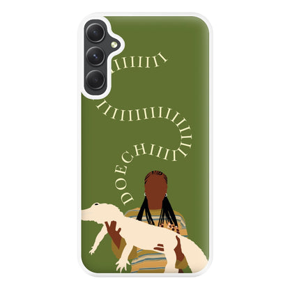 Rapper Holding Alligator Phone Case for Galaxy A14