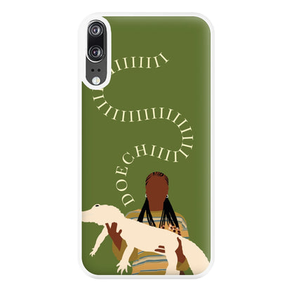 Rapper Holding Alligator Phone Case for Huawei P20