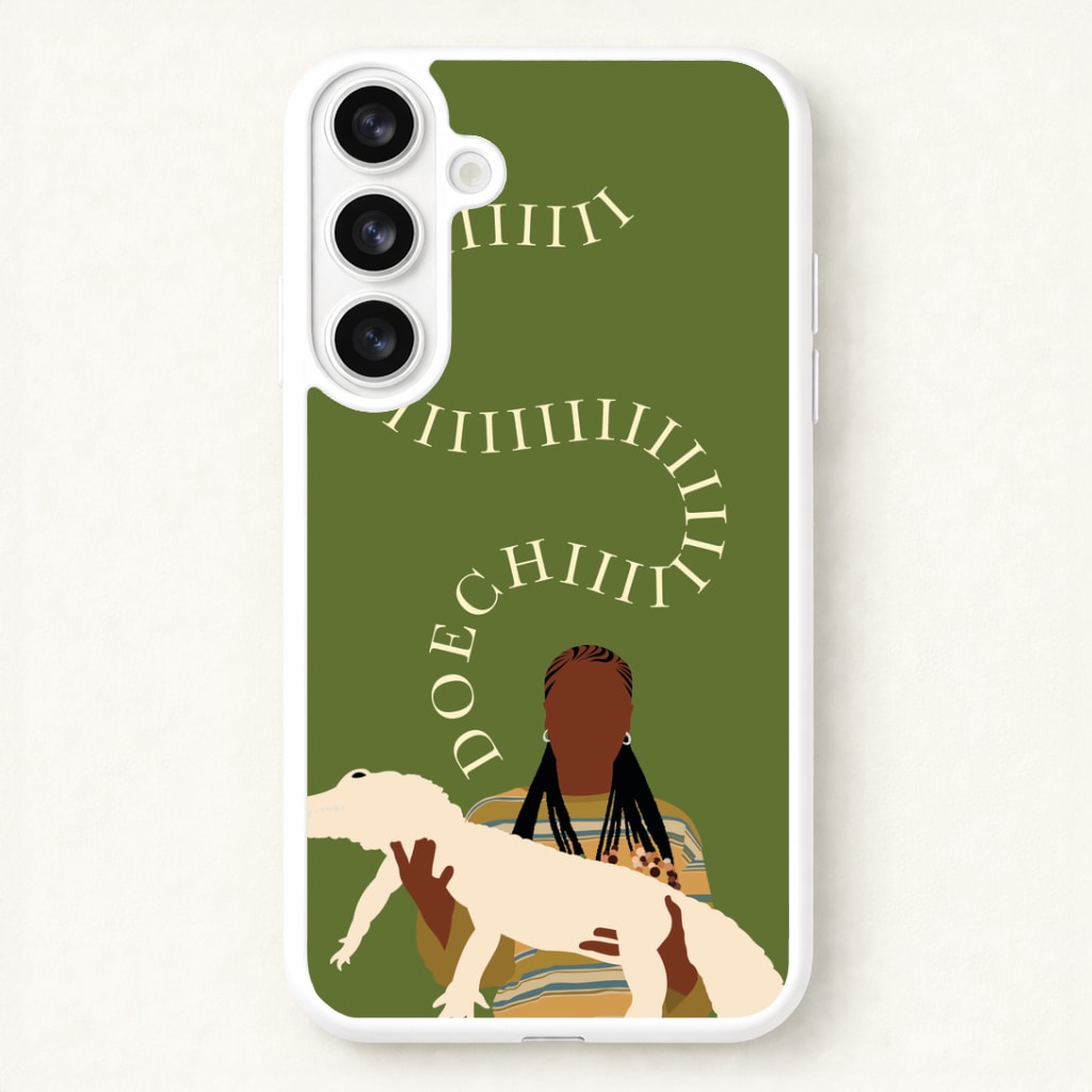 Rapper Holding Alligator Phone Case for Galaxy S26