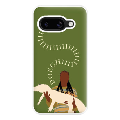 Rapper Holding Alligator Phone Case for Google Pixel 8a