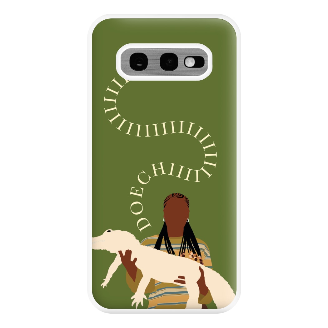 Rapper Holding Alligator Phone Case for Galaxy S10e