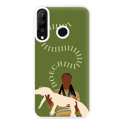 Rapper Holding Alligator Phone Case for Huawei P30 Lite