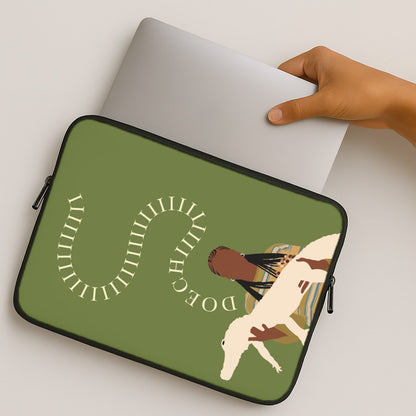 Rapper Holding Alligator MacBook Case