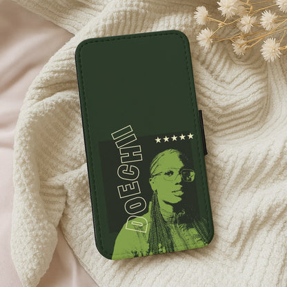Rapper Collage Wallet Phone Case